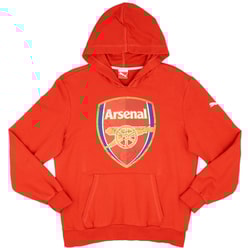 2014-15 Arsenal Puma Hooded Sweat Top - 9/10 - (M)