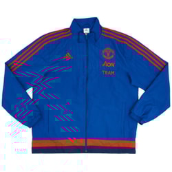2015-16 Manchester United adidas Staff Issue Track Jacket - 8/10 - (L)