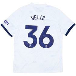 2023-24 Tottenham Home Shirt Veliz #36 (L)