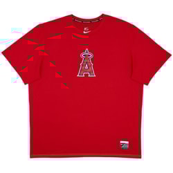 2015 LA Angels Nike Training Tee - 9/10 - (XL)