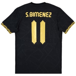 2025 Mexico Authentic Gold Cup Shirt S.Gimenez #11