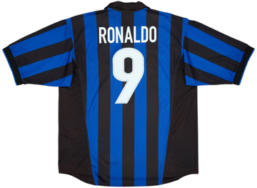 1998-99 Inter Milan Home Shirt Ronaldo #9