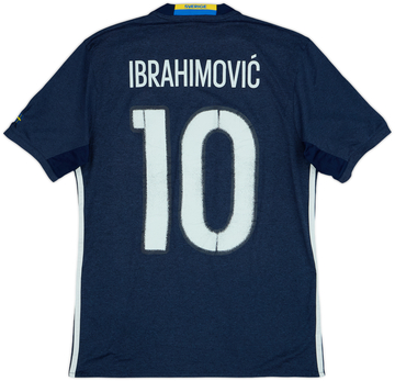 2016-17 Sweden Away Shirt Ibrahimovic #10