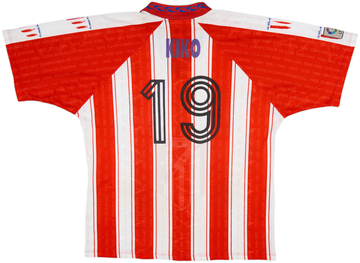 1995-96 Atletico Madrid Home Shirt Kiko #19