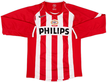 Nike PSV Eindhoven Boys LS Home Shirt 2004/06 | PSVH04180234used