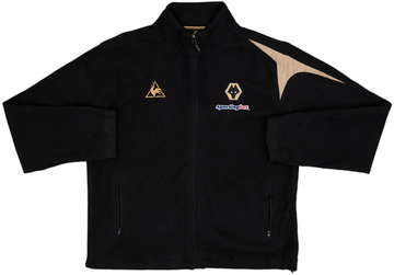 2009-10 Wolves Le Coq Sportif Fleece Track Jacket