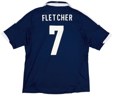 2011-13 Scotland Home Shirt Fletcher #7