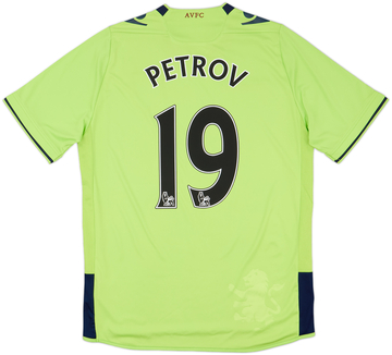 2012-13 Aston Villa Away Shirt Petrov #19