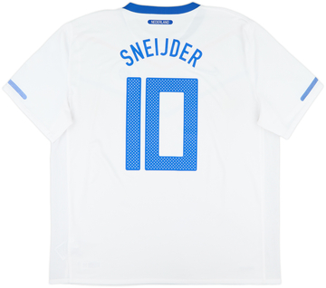 2010-11 Netherlands Away Shirt Sneijder #10