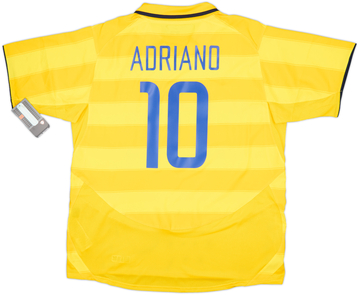 2003-04 Inter Milan Away Shirt Adriano #10