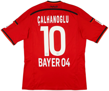 2014-15 Bayer Leverkusen Home Shirt Calhanoglu #10