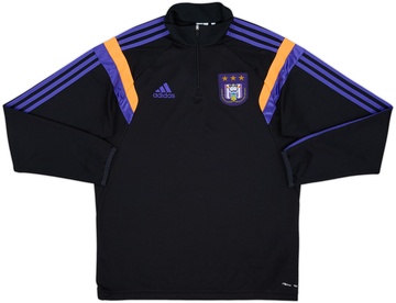 2014-15 Anderlecht adidas 1/4 Zip Drill Top