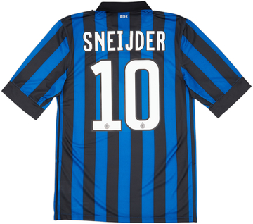 2011-12 Inter Milan Home Shirt Sneijder #10