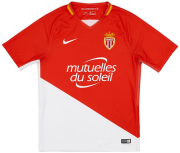 2017-18 Monaco Youth Home Shirt #5