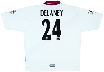 1999-00 Aston Villa 'FA Cup Final' Away Shirt Delaney #24