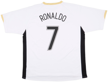 2006-08 Manchester United Away Shirt Ronaldo #7