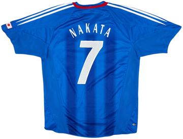 2004-06 Japan Home Shirt Nakata #7