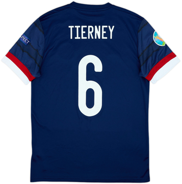 2020-22 Scotland Home Shirt Tierney #6