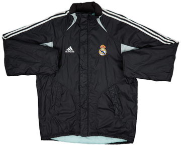 2004-05 Real Madrid adidas Padded Bench Coat