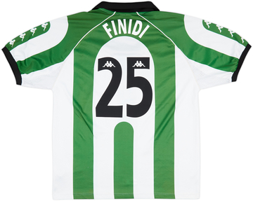 1998-99 Real Betis Home Shirt Finidi #25