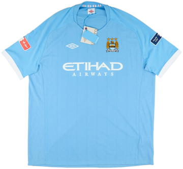 2010-11 Manchester City Home Shirt #11 (3