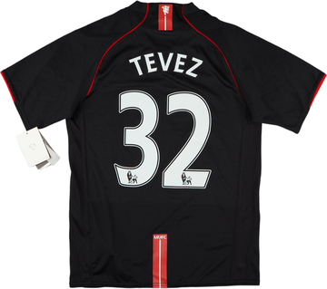2007-08 Manchester United Away Shirt Tevez #32 (XL.