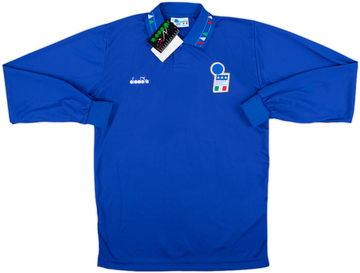 1992-93 Italy Home L/S Shirt (XL.
