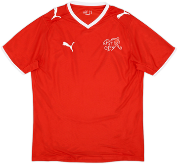 2008-10 Switzerland Signed Home Shirt