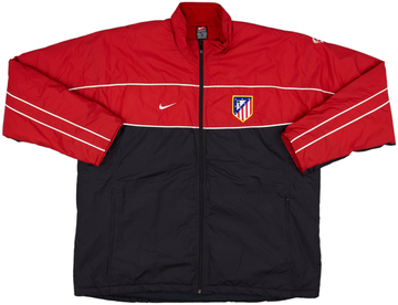 2001-02 Atletico Madrid Nike Padded Bench Coat