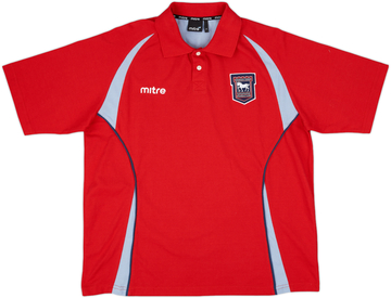 2009-10 Ipswich Mitre Town Polo Shirt