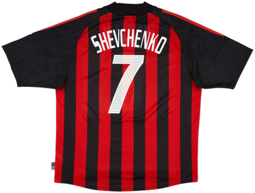 2002-03 AC Milan Home Shirt Shevchenko #7