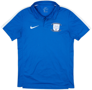 2017-18 Preston North End Nike Polo Shirt