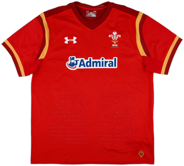 2015-16 Wales Rugby Union Home Shirt