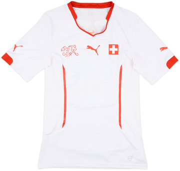 2014-15 Switzerland Player Issue Away Shirt
