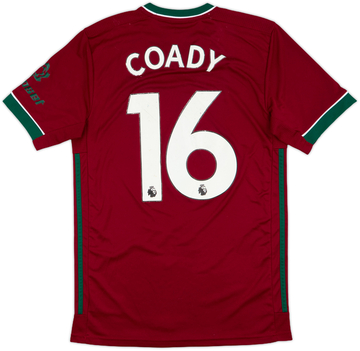2020-21 Wolves Third Shirt Coady #16