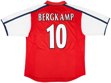 2000-02 Arsenal Home Shirt Bergkamp #10