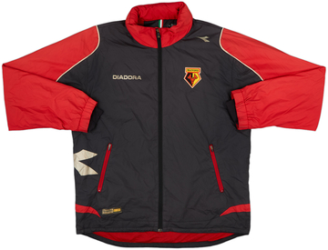 2005-06 Watford Diadora Hooded Rain Jacket
