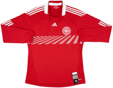 2010-11 Denmark Player Issue Home L/S Shirt