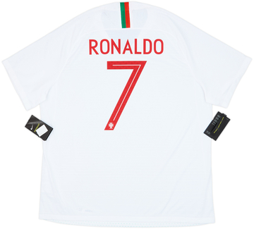 2018-19 Portugal Authentic Away Shirt Ronaldo #7