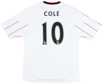 2010-11 Liverpool Away Shirt Cole #10 - 9/10 - (L)