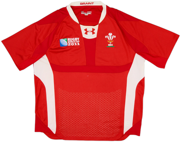 2011 Wales Rugby Home Shirt