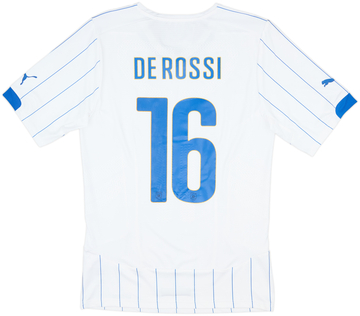 2016-17 Italy Player Issue (ACTV Fit) Away Shirt De Rossi #16