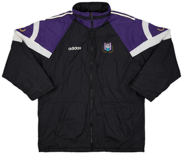 1997-98 Anderlecht adidas Padded Bench Coat