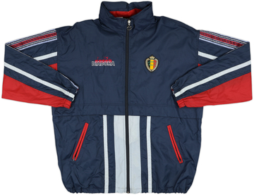 1994-95 Belgium Diadora Hooded Rain Jacket