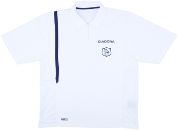 2006-07 Sheffield Wednesday Diadora 1/4 Zip Polo Shirt