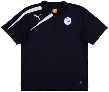 2013-14 Sheffield Wednesday Puma 1/4 Zip Polo Shirt