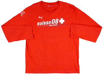 2008 Switzerland Puma L/S Fan Tee