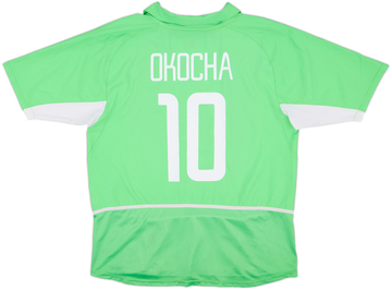 2002-04 Nigeria Home Shirt Okocha #10