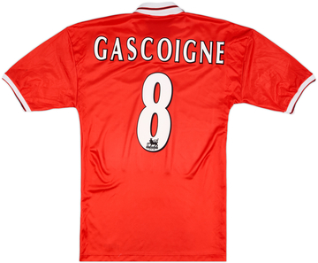 1998-99 Middlesbrough Home Shirt Gascoigne #8