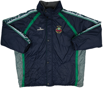 1998-99 Rapid Vienna Diadora Padded Bench Coat